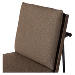 Featuring Crete Fiqa Boucle Cocoa Stool by Four Hands at Amethyst Home. Crisp and clean, with natural panache. Slim, black-finished iron frames a floating ladderback of solid oak. Upholstered in a Fiqa boucle textile, the next generation of performance fabric. Easy to clean and made from fully recyclable materials, Fiqa fabrics are machine-washable, stain-r. Amethyst Home provides interior design, new home construction design consulting, vintage area rugs, and lighting in the Charlotte metro area.