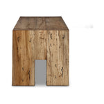 Featuring Abaso Rustic Wormwood Oak Accent Bench by Four Hands at Amethyst Home. Made from thick-cut oak veneer with a rustic finish made to emulate wormwood, featuring clean Parsons lines, chunky squared legs and dovetail joinery detailing.Overall Dimensions: 19.25"W x 70"L x 19"H
Collection: WessonColors: Black Mdf ,Rustic Wormwood OakMaterials: Engineer. Amethyst Home provides interior design, new home construction design consulting, vintage area rugs, and lighting in the Des Moines metro area.