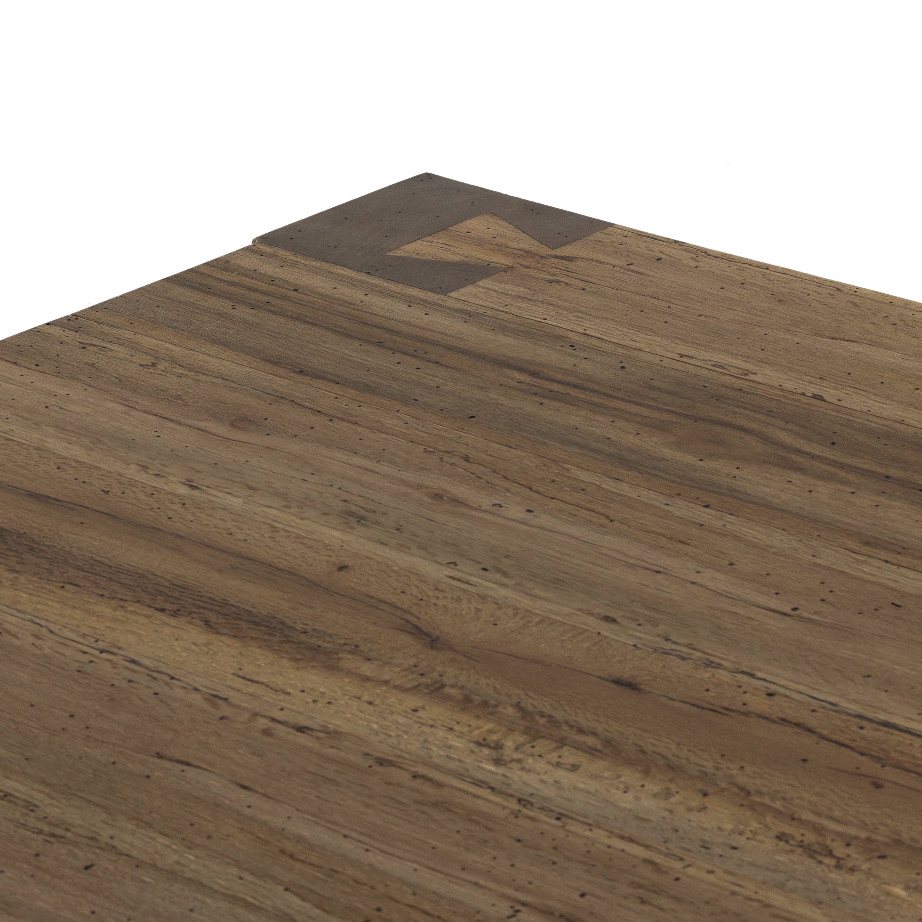 Featuring Abaso Rustic Wormwood Oak Coffee Table by Four Hands at Amethyst Home. Made from thick-cut oak veneer with a faux rustic finish made to emulate wormwood, the Abaso Rustic Wormwood Oak Coffee Table is a low, large-scale coffee table features chunky squared legs and dovetail joinery detailing.
Overall Dimensions: 55"W x 55"L x 15"HWeight: 168.76 lbsMaterials: Thick Oak VeneerClearance f. Amethyst Home provides interior design services, furniture, rugs, and lighting in the Miami metro area.