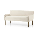 Featuring Addington Brussels Natural Slipcover Bench by Four Hands at Amethyst Home. Introducing a sustainable take on slipcovered seating. A relaxed dining bench is upholstered in soft, sustainably made Belgian Linen™, with solid oak legs. Libeco™-sourced Belgian linens are 100% natural and free of toxic chemicals. Certified Oeko-Tex® STANDARD 100, s. Amethyst Home provides interior design, new home construction design consulting, vintage area rugs, and lighting in the Alpharetta metro area.