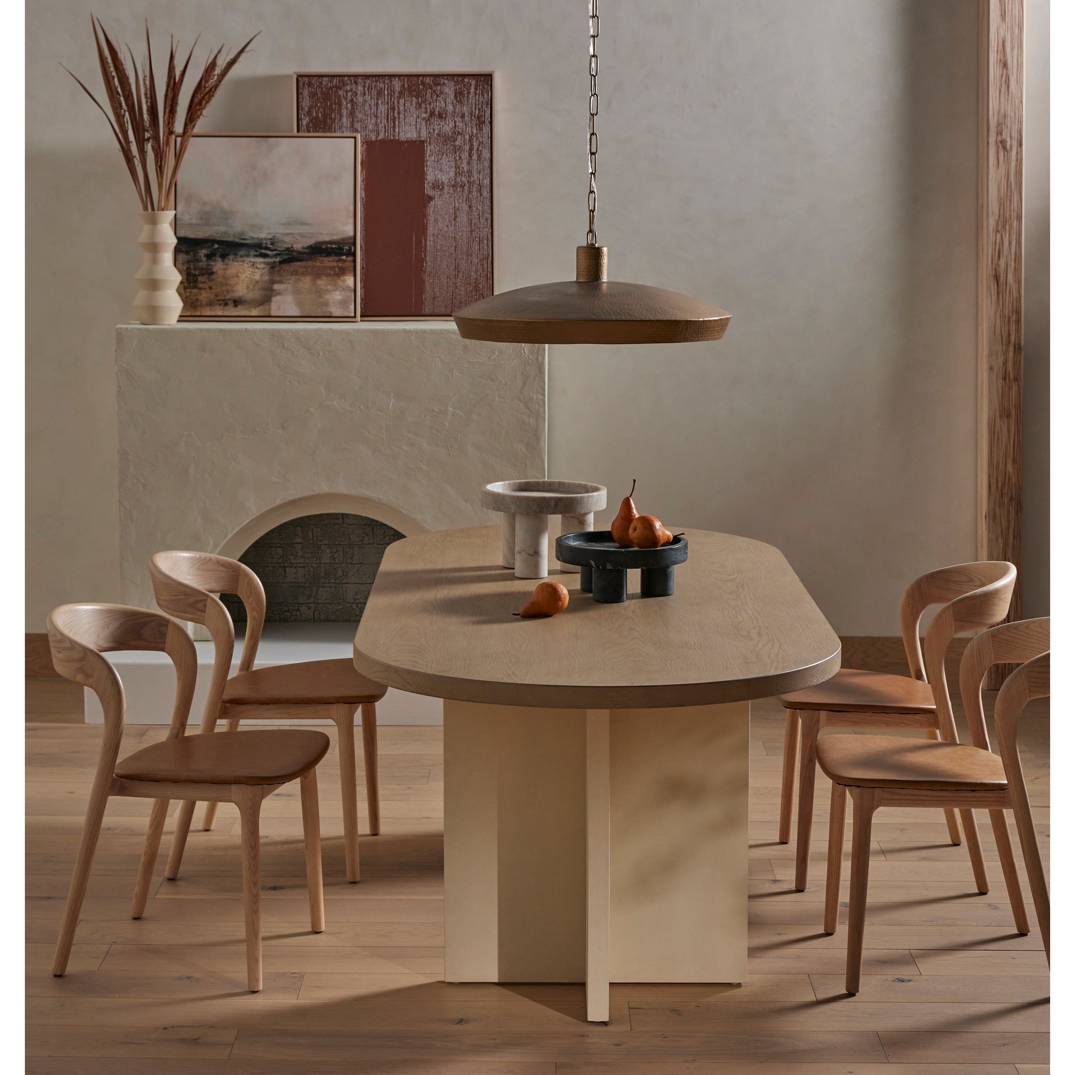 Featuring Amare Sonoma Butterscotch Dining Chair by Four Hands at Amethyst Home. Inspired by clean, simple Scandinavian styling, solid ash forms a shapely, open frame for tan top-grain leather seating.
Collection: AllstonColors: Natural ,Sonoma ButterscotchMaterials: Solid Ash ,Top Grain LeatherOverall Dimensions: 19"W x 22"L x 32"H Weight: 12.39 lbsVolume: 6.22 cu ftSeat Depth: . Amethyst Home provides interior design, new construction, custom furniture, and area rugs in the Park City metro area.