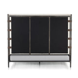 Featuring Anderson Knoll Charcoal Bed by Four Hands at Amethyst Home. Bring texture into play. Upholstered in a performance fabric in a grey boucle for Knoll Charcoal, with decorative leather straps adding a material-driven touch with contrast. Standard box spring required.
Sizes:
King : 81.50"W x 85"L x 55"HInterior dimensions for a  king mattress: 76.75" x 80.75" x 2"
Queen : 65.75"W x 85"L . Amethyst Home provides interior design services, furniture, rugs, and lighting in the Dallas metro area.