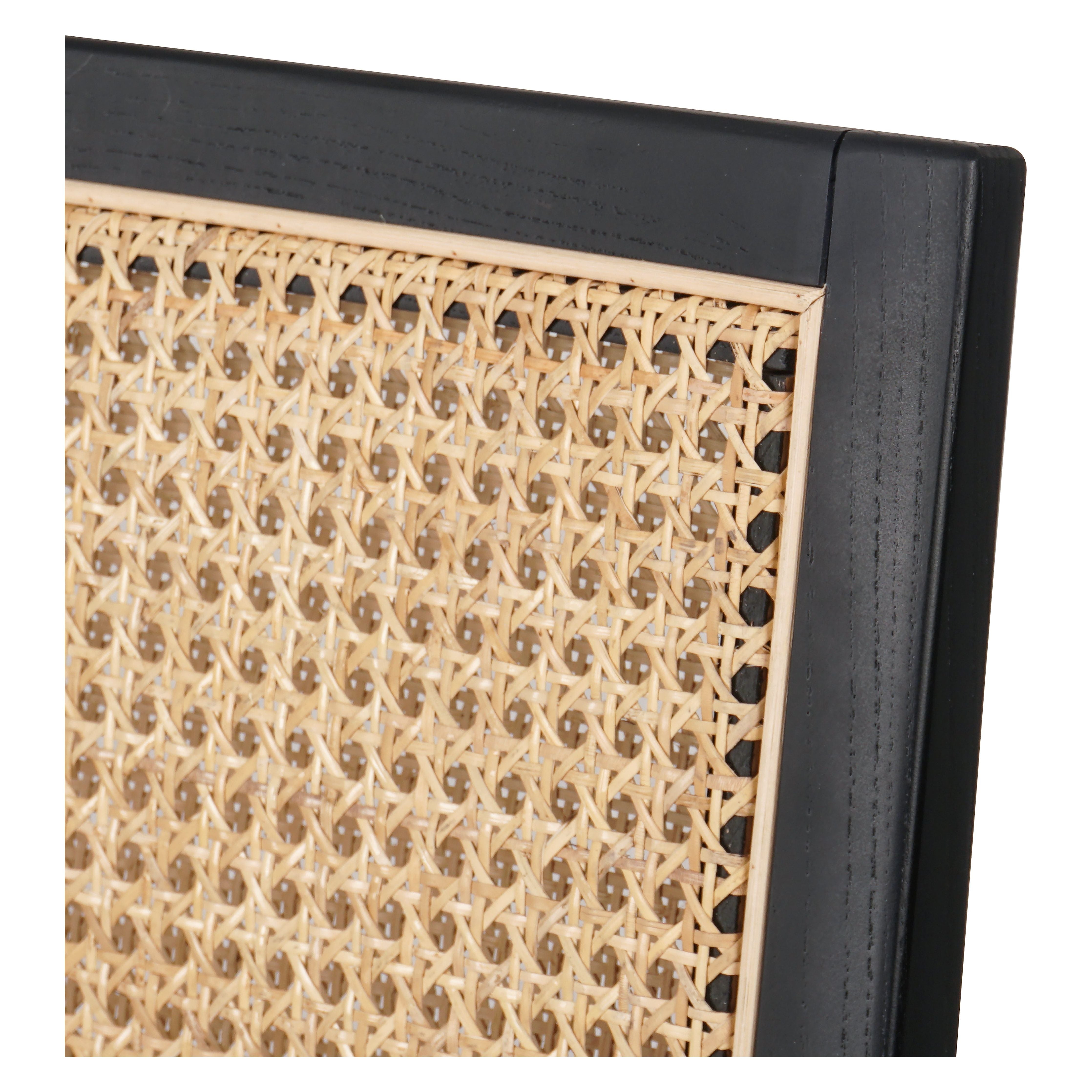 Featuring Antonia  Armless Dining Stool Stool by Four Hands at Amethyst Home. Light-toasted parawood frames a textural inlay of natural cane for a clean, monochromatic look, with seating of performance fabric for smart sensibility. Perfectly sized for the counter, with a brass kick plate for comfort and contrast. Performance fabrics are specially created to withstand spills, sta. Amethyst Home provides interior design, new construction, custom furniture, and area rugs in the Alpharetta metro area.