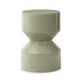 Featuring Ara Moss Lacquered Concrete End Table by Four Hands at Amethyst Home. Made from solid concrete and finished in a high-gloss moss-green lacquer, this shapely end table is the perfect blend of style and function.Collection: ChandlerColors: Moss Lacquered ConcreteMaterials: Concrete Weight: 26.46 lbs. Amethyst Home provides interior design, new home construction design consulting, vintage area rugs, and lighting in the Kansas City metro area.