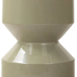 Featuring Ara Moss Lacquered Concrete End Table by Four Hands at Amethyst Home. Made from solid concrete and finished in a high-gloss moss-green lacquer, this shapely end table is the perfect blend of style and function.Collection: ChandlerColors: Moss Lacquered ConcreteMaterials: Concrete Weight: 26.46 lbs. Amethyst Home provides interior design, new home construction design consulting, vintage area rugs, and lighting in the Tampa metro area.