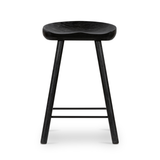 Featuring Barrett Counter Stool - Matte Black by Four Hands at Amethyst Home. The Barrett Matte Black Bar and Counter Stool is sculpted for comfort. Crafted from rich parawood, black iron stretchers lend an updated look to simply styled bar or counter seating finished in a sleek matte black.
Colors: Matte Black Parawood, Matte Black IronMaterials: Solid Parawood, Ir. Amethyst Home provides interior design, new construction, custom furniture, and rugs for the Omaha and Lincoln, Nebraska metro area.