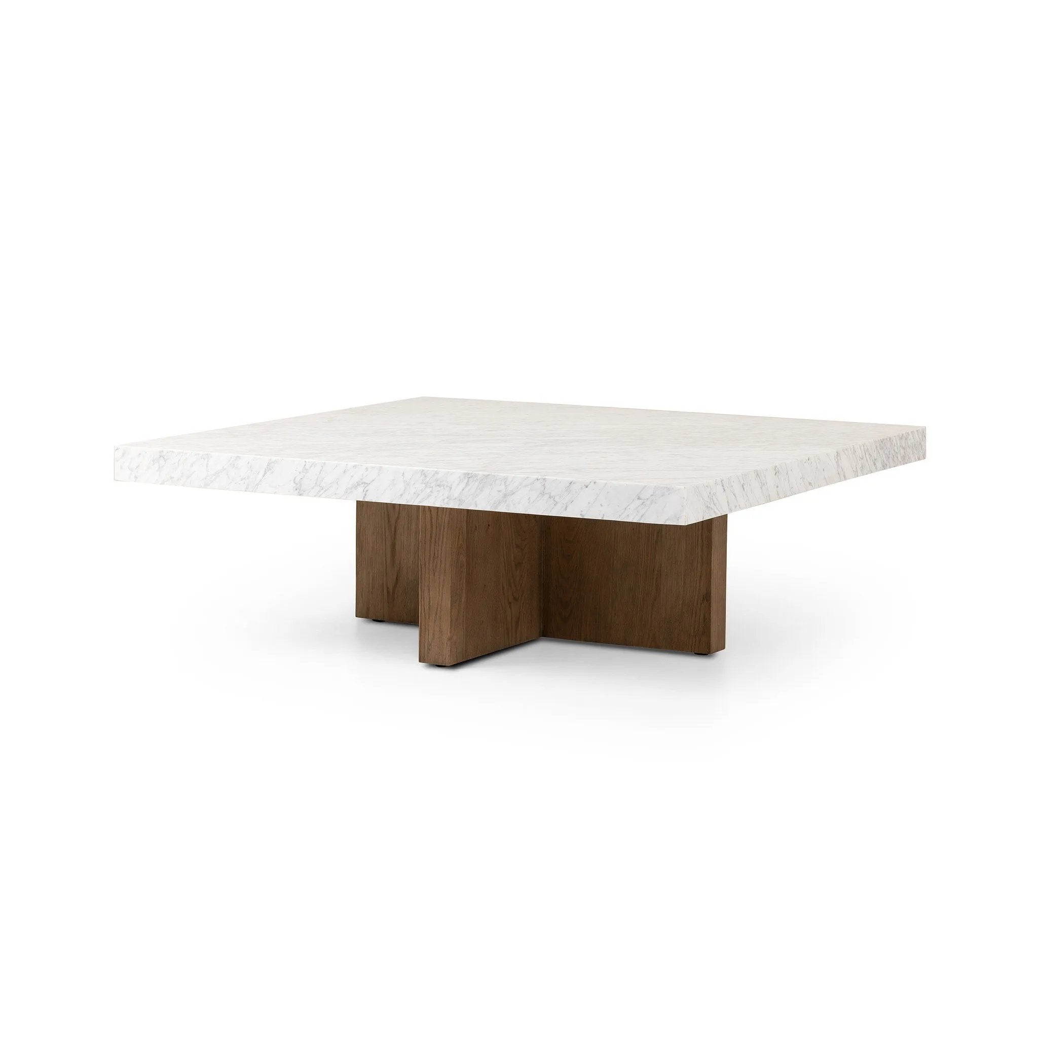 Featuring Bellamy White Carrera Marble Square Coffee Table by Four Hands at Amethyst Home. Structured lines and wide proportions fuse for a mixed material coffee table of smoked oak and polished marble.
Collection: HughesColors: White Carrera Marble, Smoked Oak VeneerMaterials: Carrara Solid, Thick Oak Veneer ,Poplar Plywood Weight: 231.48 lbs. Amethyst Home provides interior design, new home construction design consulting, vintage area rugs, and lighting in the Scottsdale metro area.
