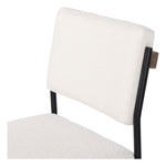 Featuring Benton Fayette Cloud Stool by Four Hands at Amethyst Home. Bring a crisp, clean look to the counter. Slim, black-finished iron forms an airy frame for pristinely tailored performance fabric, with solid oak decking for an eye-catching material mix. Performance fabrics are specially created to withstand spills, stains, high traffic and wear, ensuring long-term comfort an. Amethyst Home provides interior design, new construction, custom furniture, and area rugs in the Alpharetta metro area.