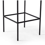 Featuring Benton Fayette Cloud Stool by Four Hands at Amethyst Home. Bring a crisp, clean look to the counter. Slim, black-finished iron forms an airy frame for pristinely tailored performance fabric, with solid oak decking for an eye-catching material mix. Performance fabrics are specially created to withstand spills, stains, high traffic and wear, ensuring long-term comfort and. Amethyst Home provides interior design, new construction, custom furniture, and area rugs in the Charlotte metro area.