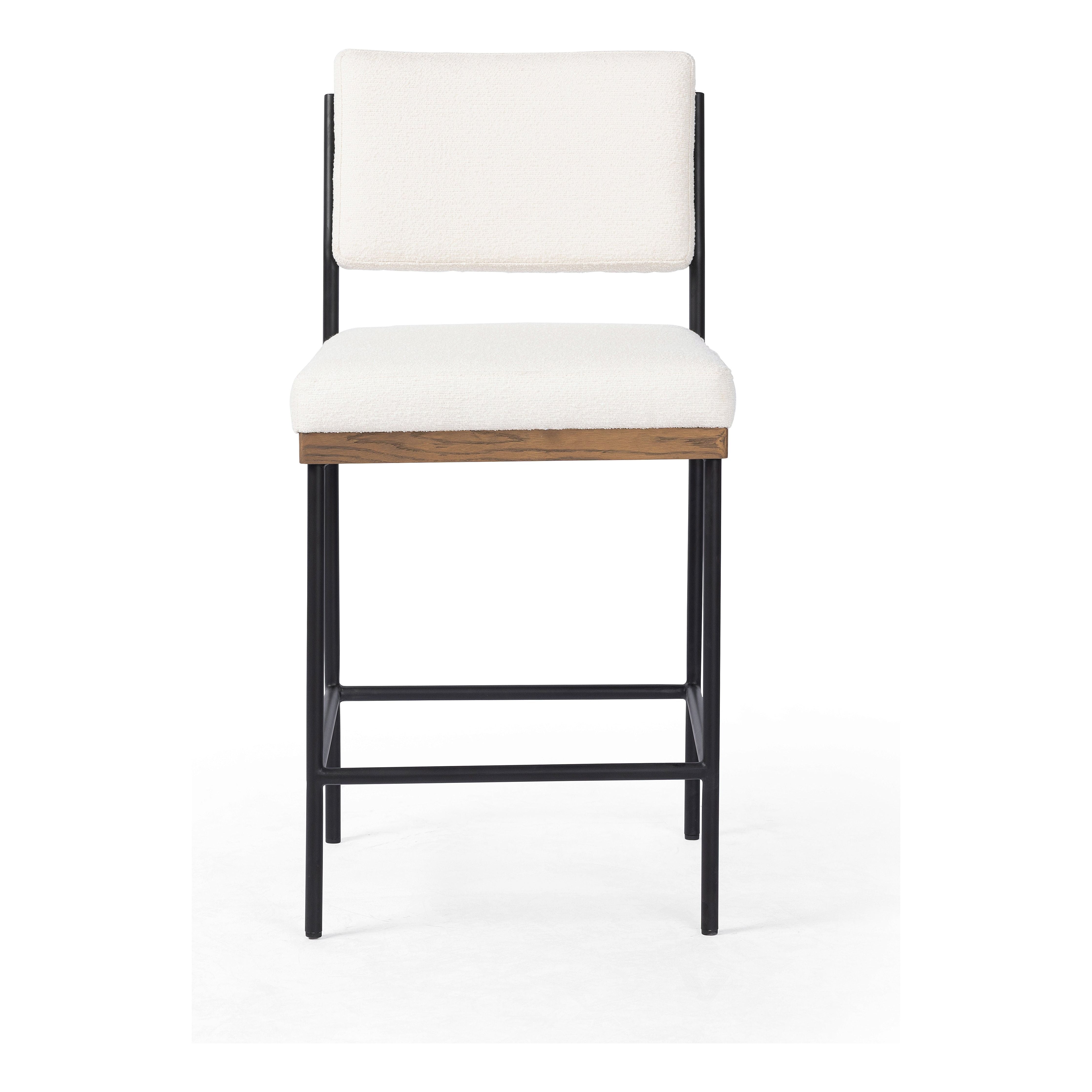 Featuring Benton Fayette Cloud Stool by Four Hands at Amethyst Home. Bring a crisp, clean look to the counter. Slim, black-finished iron forms an airy frame for pristinely tailored performance fabric, with solid oak decking for an eye-catching material mix. Performance fabrics are specially created to withstand spills, stains, high traffic and wear, ensuring long-term comfort and . Amethyst Home provides interior design, new construction, custom furniture, and area rugs in the Monterey metro area.