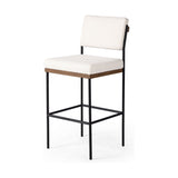 Featuring Benton Fayette Cloud Stool by Four Hands at Amethyst Home. Bring a crisp, clean look to the counter. Slim, black-finished iron forms an airy frame for pristinely tailored performance fabric, with solid oak decking for an eye-catching material mix. Performance fabrics are specially created to withstand spills, stains, high traffic and wear, ensuring long-term comfort and . Amethyst Home provides interior design, new construction, custom furniture, and area rugs in the Portland metro area.