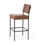 Featuring Benton Sonoma Chestnut Stool by Four Hands at Amethyst Home. Simple and streamlined with thoughtful details. Slim, black-finished round stock iron solid wood decking, plus tan top-grain leather seating for modernity. A stylish staple for any counter.
Counter Stool: 19.75"w x 23.00"d x 40.00"h
Bar Stool: 19.75"w x 23.00"d x 44.00"h
Collection: AshfordColors: Sonoma Chestn. Amethyst Home provides interior design, new construction, custom furniture, and area rugs in the Portland metro area.