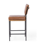 Featuring Benton Sonoma Chestnut Stool by Four Hands at Amethyst Home. Simple and streamlined with thoughtful details. Slim, black-finished round stock iron solid wood decking, plus tan top-grain leather seating for modernity. A stylish staple for any counter.
Counter Stool: 19.75"w x 23.00"d x 40.00"h
Bar Stool: 19.75"w x 23.00"d x 44.00"h
Collection: AshfordColors: Sonoma Ches. Amethyst Home provides interior design, new construction, custom furniture, and area rugs in the Washington metro area.