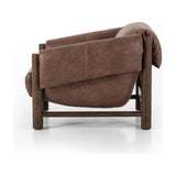 Featuring Boden Palermo Cigar Chair by Four Hands at Amethyst Home. This vintage-inspired chair features deep cushioning for a relaxed, sink-in feel. Designed with cushion-wrapped arms and upholstered in a signature leather in a rich cigar shade. Parawood frame brings a monotone moment to the entire piece.Overall Dimensions: 40.5"W x 36"L x 30"H
Collection: K. Amethyst Home provides interior design, new home construction design consulting, vintage area rugs, and lighting in the Houston metro area.