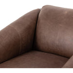 Featuring Boden Palermo Cigar Chair by Four Hands at Amethyst Home. This vintage-inspired chair features deep cushioning for a relaxed, sink-in feel. Designed with cushion-wrapped arms and upholstered in a signature leather in a rich cigar shade. Parawood frame brings a monotone moment to the entire piece.Overall Dimensions: 40.5"W x 36"L x 30"H
Collection. Amethyst Home provides interior design, new home construction design consulting, vintage area rugs, and lighting in the Scottsdale metro area.