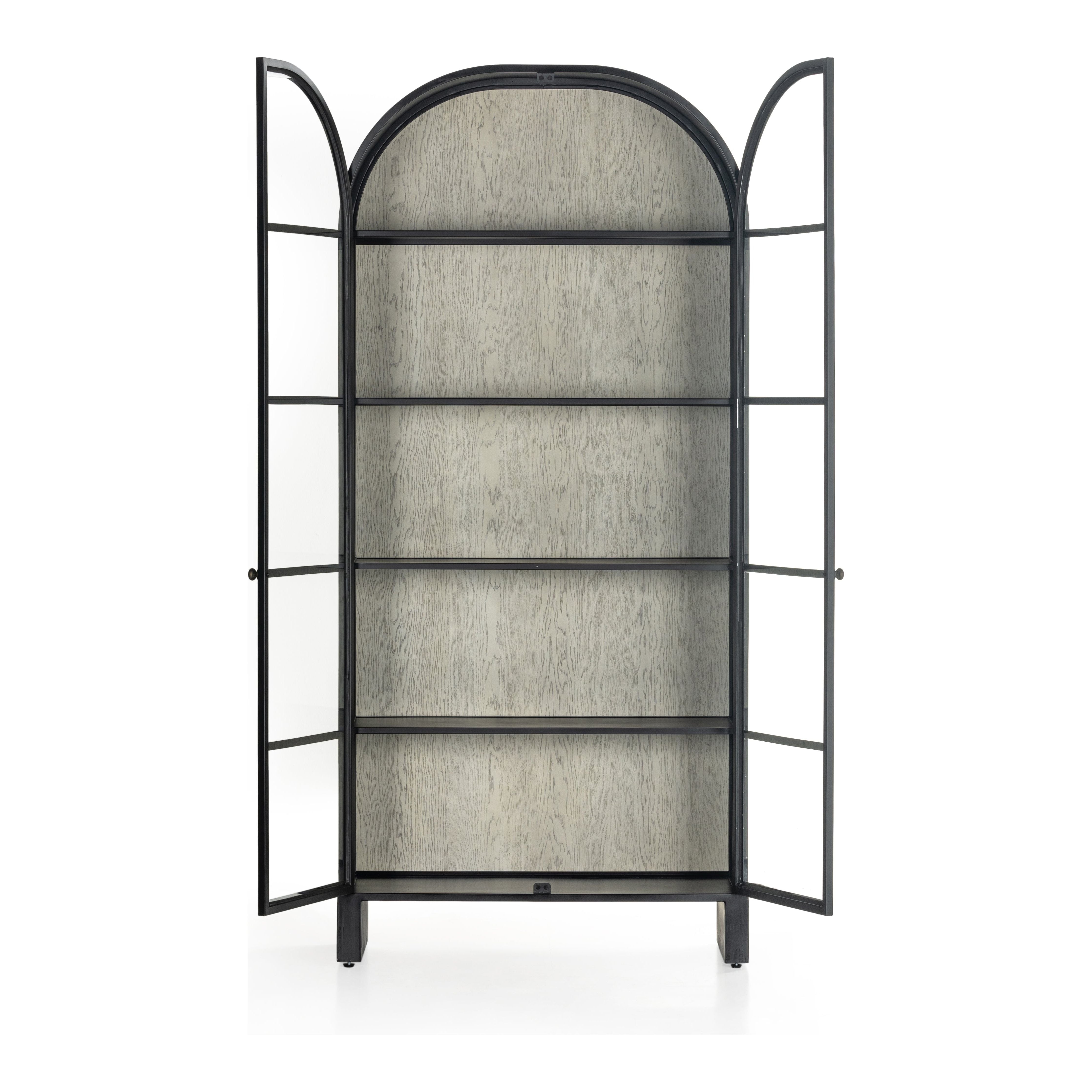 Featuring Breya Black Oak Cabinet by Four Hands at Amethyst Home. The Breya Black Oak Cabinet delivers classic, sophisticated style with its black oak finish and elegant design. Its two spacious drawers, adjustable shelf, and two-door storage cabinet offer plenty of storage space and the perfect look for any living room.
Collection: BoltonColors: Vintage White Oak ,BlackMaterial. Amethyst Home provides interior design, new construction, custom furniture, and area rugs in the Scottsdale metro area.