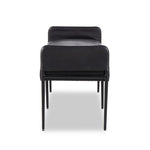 Featuring Brickel Heirloom Black Dining Backless Bench by Four Hands at Amethyst Home. Black top-grain leather steals the show in this sleek, simple bench. Sourced from one of the oldest family-owned tanneries in Italy's Bassano del Grappa, heirloom leather is salvaged and processed from upcycled hides featuring an abundance of natural markings, scars and. Amethyst Home provides interior design, new home construction design consulting, vintage area rugs, and lighting in the Kansas City metro area.