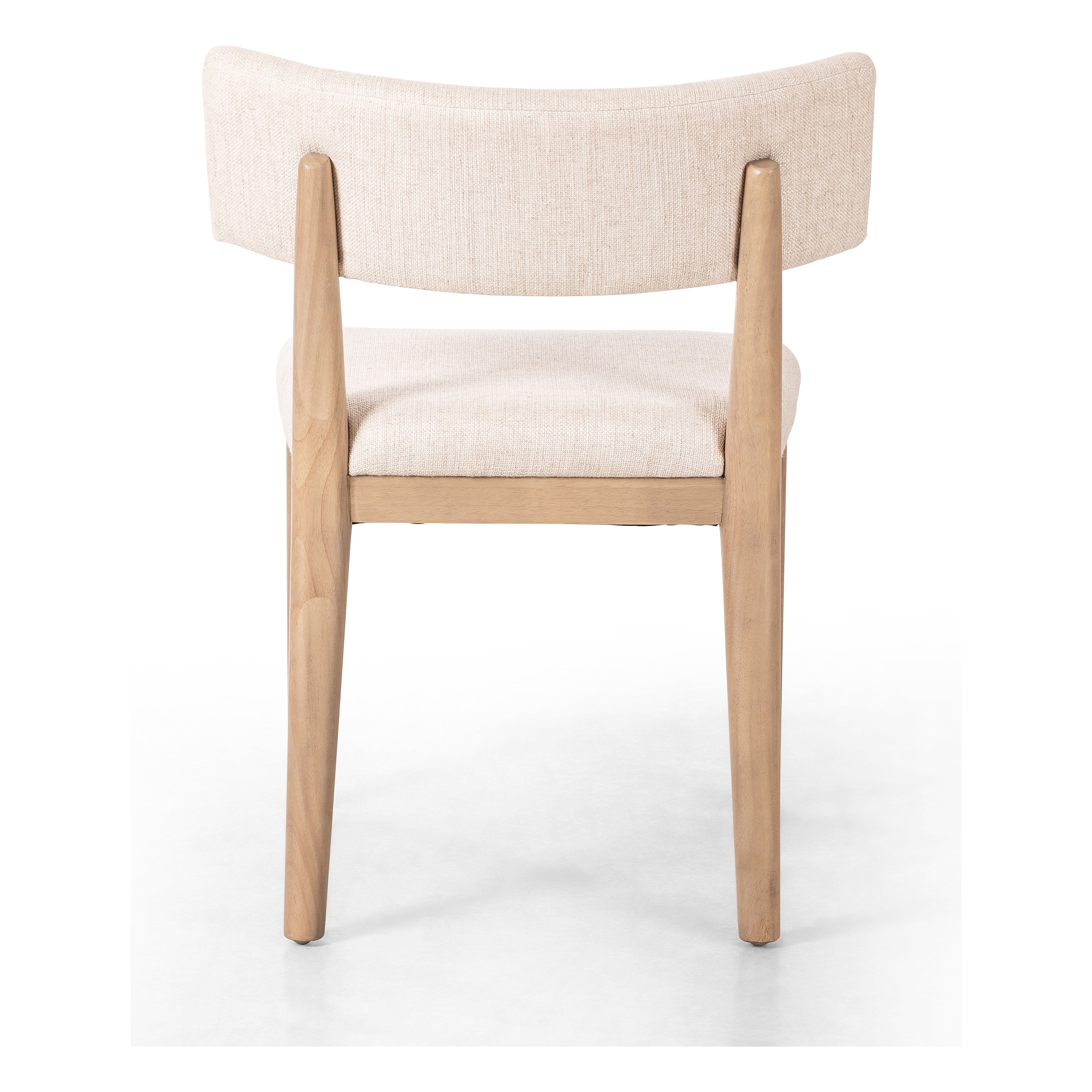 Featuring Cardell Essence Natural Dining Chair by Four Hands at Amethyst Home. Natural parawood forms a curved barrel back for a shapely take on everyday dining, with textural off-white fabric that moves between styles with ease.Collection: CaswellColors: Essence Natural ,Washed Natural ParawoodMaterials: 49Vi,22Li,18Pl,11Co ,Solid Parawood Weight: 16.53 lbs. Amethyst Home provides interior design, new construction, custom furniture, and area rugs in the Newport Beach metro area.