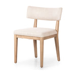 Featuring Cardell Essence Natural Dining Chair by Four Hands at Amethyst Home. Natural parawood forms a curved barrel back for a shapely take on everyday dining, with textural off-white fabric that moves between styles with ease.Collection: CaswellColors: Essence Natural ,Washed Natural ParawoodMaterials: 49Vi,22Li,18Pl,11Co ,Solid Parawood Weight: 16.53 lbs. Amethyst Home provides interior design, new construction, custom furniture, and area rugs in the Winter Garden metro area.
