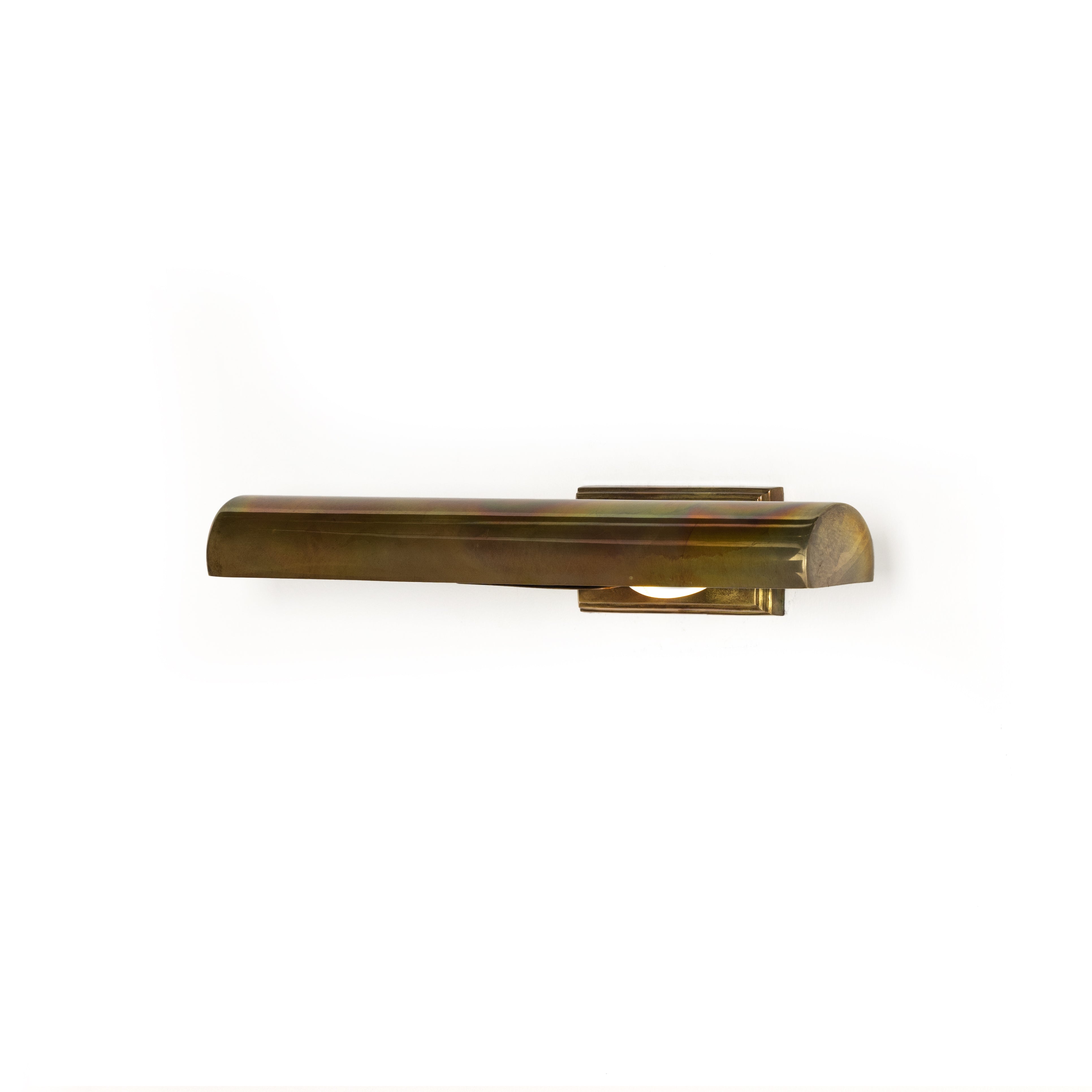 Featuring Clement Burnt Brass Picture Light by Four Hands at Amethyst Home. All eyes on art. A sleek and subtle wall-mountable light of burnt brass is designed to make art pop.
Overall Dimensions: 18"W x 8"L x 3.25"HMaterials: BrassWeight: 3.51 lbsVolume: 1.55 cu ftBulb(s) Included: YesBulb Type: B10 IncandescentMax Wattage: 25. Amethyst Home provides interior design services, furniture, rugs, and lighting in the Salt Lake City metro area.