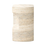 Featuring Clementine Textured Sandy Grey End Table by Four Hands at Amethyst Home. Cutout detailing brings a clean, modern vibe to a versatile end table of cast concrete. A water transfer finish creates a textured look and sandy hue resembling natural travertine.Collection: ChandlerColors: Textured Sandy GreyMaterials: Concrete Weight: 44.09 lbs. Amethyst Home provides interior design, new home construction design consulting, vintage area rugs, and lighting in the Washington metro area.