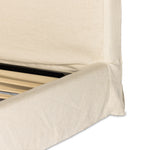 Featuring Daphne Natural Slipcover Bed by Four Hands at Amethyst Home. Slipcovered bed upholstered in sustainably made Belgian Linenâ„¢. Naturally durable and soft to the touch, Libecoâ„¢-sourced linens are artisan-made and free of toxic chemicals. Slipcovered styles are fully removable and machine-washable for easy care.
Overall Dimensions: 67"W x 90"L x 60"HColors: Brussels Natural, . Amethyst Home provides interior design, new construction, custom furniture and area rugs in the Tampa metro area