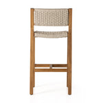 Featuring Delano Natural Teak-Bar Outdoor Stool by Four Hands at Amethyst Home. A textural take on outdoor bar styling, natural teak welcomes thick, handwoven rope seating in an inviting ivory. Safe for outdoor spaces. Cover or store indoors during inclement weather and when not in use.Overall Dimensions: 19.75"W x 24"L x 40.50"H
Collection: SolanoColors: Natural Teak-Fsc ,Ivory . Amethyst Home provides interior design, new construction, custom furniture, and area rugs in the Nashville metro area.