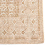 Featuring Deluca Cream Rug by Four Hands at Amethyst Home. Warm neutrals and intricate patterns. Following a technique and tradition dating back thousands of years, each hand-knotted rug can take two to three master weavers five to six weeks to complete, depending on the size and intricacy of each rug. Every hand-knotted rug is designed to wear beautifu. Amethyst Home provides interior design, new home construction design consulting, vintage area rugs, and lighting in the Newport Beach metro area.