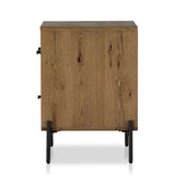 Featuring Eaton Amber Oak Resin Nightstand by Four Hands at Amethyst Home. The Eaton Amber Oak Resin Nightstand boasts a classic, timeless style with its intricate details and warm oak finish. Crafted from durable resin, it's the perfect accent piece for your home.
Collection: HaidenColors: Dark Gunmetal ,Amber Oak ResinMaterials: Iron ,Thick Oak VeneerOverall Dimensions: 23.5. Amethyst Home provides interior design, new construction, custom furniture, and area rugs in the Laguna Beach metro area.