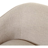 Featuring Fae Nova Taupe Dining Chair by Four Hands at Amethyst Home. Tailored and unique, thick-cut top-grain leather lends a high-fashion feel to a three-legged design, great for both daily dining and dinner parties. Performance fabrics are specially created to withstand spills, stains, high traffic and wear, ensuring long-term comfort and unmatched durability.Overall Dimensions: 2. Amethyst Home provides interior design, new construction, custom furniture, and area rugs in the Miami metro area.