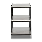 Featuring Felix Large Console Table by Four Hands at Amethyst Home. Hammered grey-finished iron frames three tiers of polished white marble, for an open look with plenty of surface space.
Overall Dimensions: 78"W x 20"L x 31"HColors: Hammered Grey W/Clear Powder Coat , Polished White MarbleMaterials: Iron , Solid MarbleWeight: 343.17Clearance from Floor: 4"Distance Between Legs (Fron. Amethyst Home provides interior design, new construction, custom furniture and area rugs in the Houston metro area