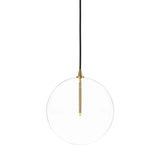 Featuring Glass Burnished Brass Clear Glass Globe Large Pendant by Four Hands at Amethyst Home. A single glass sphere dangles for a stunning effect. Each globe is individually blown, shaped and sculpted by hand through a one-hour process. Brass and glass are 98% recyclable. Designed and sustainably crafted in Poland by Schwung.
Overall Dimensions : 11.75"w . Amethyst Home provides interior design, new home construction design consulting, vintage area rugs, and lighting in the Nashville metro area.