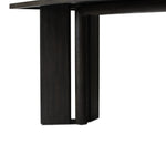 Featuring Huxley Smoked Black Veneer Console Table by Four Hands at Amethyst Home. A smoked black finish delivers a character-rich look to an open-style console table. Angled panel legs up the intrigue factor.Collection: HaidenColors: Smoked Black VeneerMaterials: Thick Oak Veneer ,Engineered Hardwood Weight: 90.39 lbs. Amethyst Home provides interior design, new home construction design consulting, vintage area rugs, and lighting in the Park City metro area.
