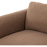 Featuring Ingel Antwerp Cafe Sofa by Four Hands at Amethyst Home. Inflated, pillow-inspired cushioning all around brings cozy comfort to the room. High-performance linen offers the best of both worlds on this plush and welcoming sofa. Inflated arms, feather-fiber blend cushioning and a soft, durable linen fabric make this spacious sofa a smart solution f. Amethyst Home provides interior design, new home construction design consulting, vintage area rugs, and lighting in the Laguna Beach metro area.