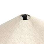 Featuring Innes Matte Black Tapered Shade Floor Lamp by Four Hands at Amethyst Home. A striking sculptural piece featuring a beautifully shaped base of textured black aluminum. Paired with a tapered 100% cotton shade for contrast.Overall Dimensions: 30"W x 30"L x 65.75"HColors: Matte Black Cast Aluminum, Black Cord, Light BeigeMaterials: Aluminum, Vacuum Th. Amethyst Home provides interior design, new home construction design consulting, vintage area rugs, and lighting in the Nashville metro area.