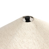 Featuring Innes Matte Black Tapered Shade Floor Lamp by Four Hands at Amethyst Home. A striking sculptural piece featuring a beautifully shaped base of textured black aluminum. Paired with a tapered 100% cotton shade for contrast.Overall Dimensions: 30"W x 30"L x 65.75"HColors: Matte Black Cast Aluminum, Black Cord, Light BeigeMaterials: Aluminum, Vacuum Th. Amethyst Home provides interior design, new home construction design consulting, vintage area rugs, and lighting in the Nashville metro area.
