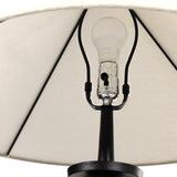 Featuring Innes Matte Black Tapered Shade Floor Lamp by Four Hands at Amethyst Home. A striking sculptural piece featuring a beautifully shaped base of textured black aluminum. Paired with a tapered 100% cotton shade for contrast.Overall Dimensions: 30"W x 30"L x 65.75"HColors: Matte Black Cast Aluminum, Black Cord, Light BeigeMaterials: Aluminum, Vacuu. Amethyst Home provides interior design, new home construction design consulting, vintage area rugs, and lighting in the Winter Garden metro area.