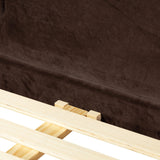 Featuring Inwood Surrey Cocoa-King Bed by Four Hands at Amethyst Home. Bring a billowy look to the bedroom. Oversized pillow-like cushioning creates the headboard for this low-profile bed, for a sophisticated-while-cozy look.Overall Dimensions: 95.25"W x 91"L x 43.5"H
Collection: EastonColors: Surrey Cocoa ,GunmetalMaterials: 76.8% Co, 23.2% Pl ,Iron Weight: . Amethyst Home provides interior design, new home construction design consulting, vintage area rugs, and lighting in the Houston metro area.