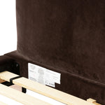 Featuring Inwood Surrey Cocoa-King Bed by Four Hands at Amethyst Home. Bring a billowy look to the bedroom. Oversized pillow-like cushioning creates the headboard for this low-profile bed, for a sophisticated-while-cozy look.Overall Dimensions: 95.25"W x 91"L x 43.5"H
Collection: EastonColors: Surrey Cocoa ,GunmetalMaterials: 76.8% Co, 23.2% Pl ,Iron Weigh. Amethyst Home provides interior design, new home construction design consulting, vintage area rugs, and lighting in the Scottsdale metro area.