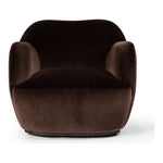 Featuring Julius Surrey Cocoa Swivel Chair by Four Hands at Amethyst Home. Velvety chocolate-brown upholstery pairs with an S-spring seat and enveloped frame for an inviting look and feel on this 360-degree swivel chair.
Collection: WestgateColors: Sienna Brown, Surrey CocoaMaterials: Solid Parawood, 76.8% Co, 23.2% PlOverall Dimensions: 35"W x 36"L x 29.50"HWeight: 63.93 lbsSeat. Amethyst Home provides interior design, new construction, custom furniture, and area rugs in the Charlotte metro area.