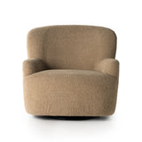 Featuring Kadon Swivel Chair in Sheepskin Camel by Four Hands at Amethyst Home. Simply classic. The Kadon Swivel Chair features a high wing back and pairs with softly rolled arms for a curvy look and supportive sit. Camel-colored shearling-upholstered seating tops a 360-degree swivel for total modernity.
Overall Dimensions: 35.50"W x 39"L x 32.75"HColors: . Amethyst Home provides interior design, new home construction design consulting, vintage area rugs, and lighting in the Scottsdale metro area.