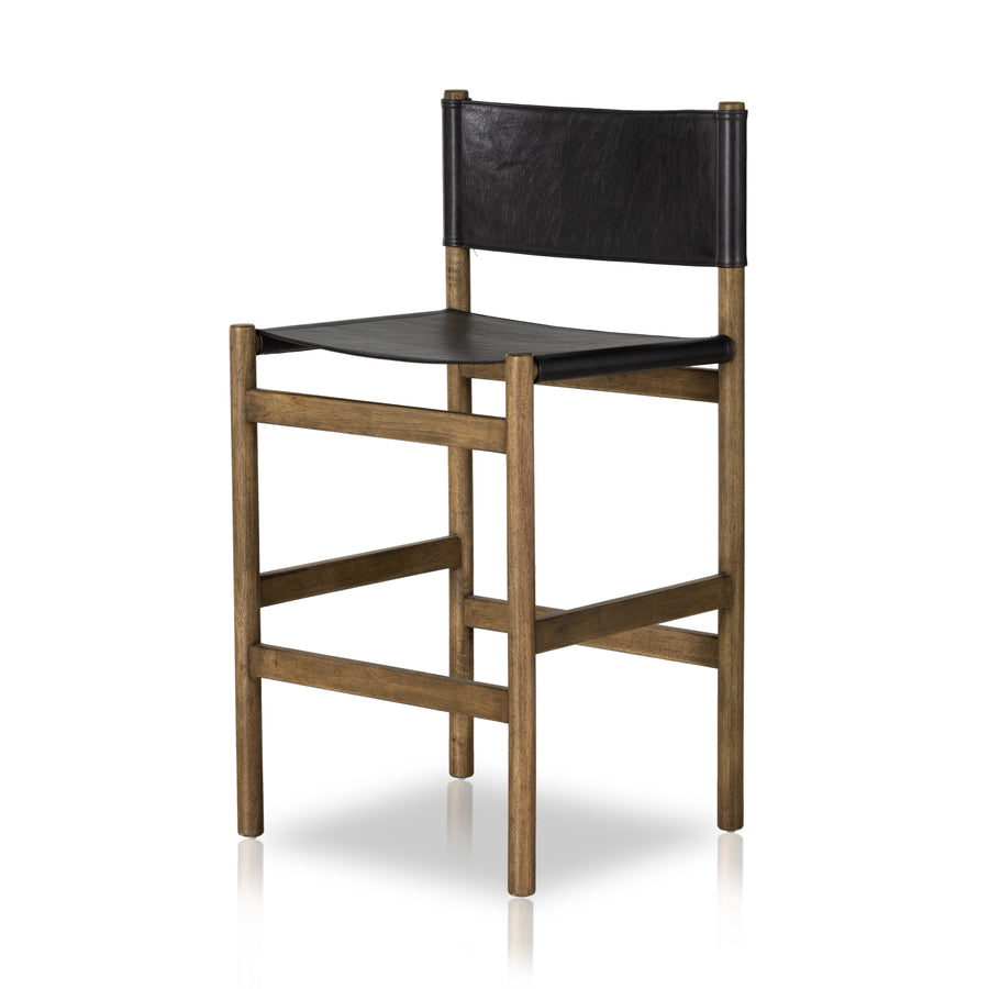 Kena Sonoma Black Bar + Counter Stool