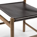 Featuring Kena Vintage Natural Dining Chair by Four Hands at Amethyst Home. Solid parawood forms a simple, vintage-inspired frame for sling-style seating of chocolate top-grain leather.
Collection: WestgateColors: Sonoma Black, Vintage NaturalMaterials: Top Grain Leather, Solid ParawoodOverall Dimensions: 23.50"W x 21"L x 34.50"HWeight: 12.35 lbVolume: 8.69 cu ftSeat Depth: 17.75". Amethyst Home provides interior design, new construction, custom furniture, and area rugs in the Portland metro area.