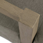 Featuring Laskin Washed Brown Outdoor Daybed by Four Hands at Amethyst Home. A soft, durable slipcover brings a complementary casual and laid-back look to structured framing of FSCA-certified teak. A bolster back cushion offers support and comfort in this outdoor daybed. Made in Italy, this sustainably made fabric is antimicrobial and highly resistant to sun. Amethyst Home provides interior design, new home construction design consulting, vintage area rugs, and lighting in the Monterey metro area.