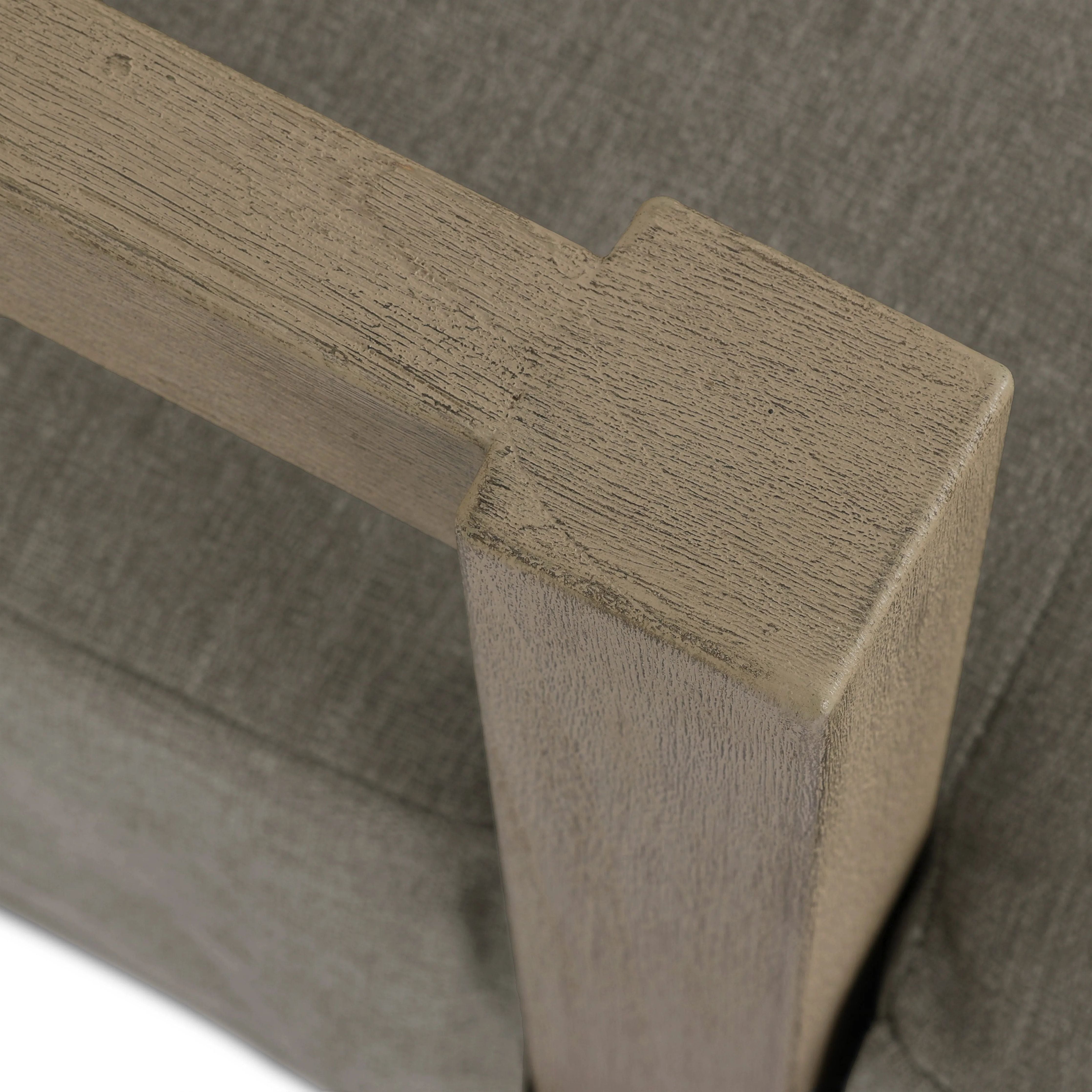 Featuring Laskin Washed Brown Outdoor Daybed by Four Hands at Amethyst Home. A soft, durable slipcover brings a complementary casual and laid-back look to structured framing of FSCA-certified teak. A bolster back cushion offers support and comfort in this outdoor daybed. Made in Italy, this sustainably made fabric is antimicrobial and highly resistant to sun. Amethyst Home provides interior design, new home construction design consulting, vintage area rugs, and lighting in the Monterey metro area.