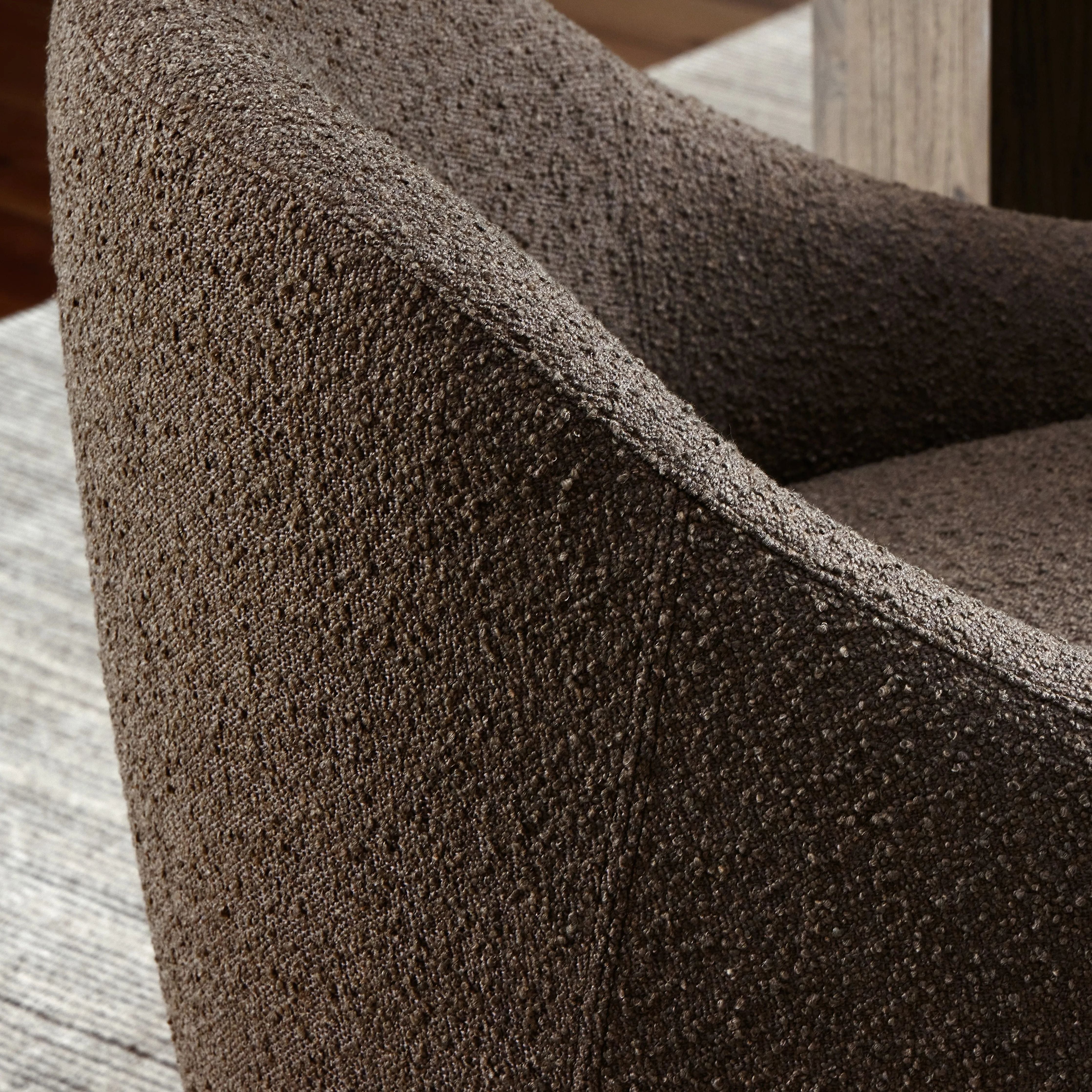 Featuring Levi Knoll Clay Dining Chair by Four Hands at Amethyst Home. This Levi Knoll Clay Dining Chair is the perfect addition to any home. Beautifully crafted from quality materials with just the right touch of sophistication, it adds a modern personality to any size space.Overall Dimensions: 25.75"W x 26"L x 32"H
Collection: OsloColors: Knoll ClayMaterial. Amethyst Home provides interior design, new home construction design consulting, vintage area rugs, and lighting in the Seattle metro area.