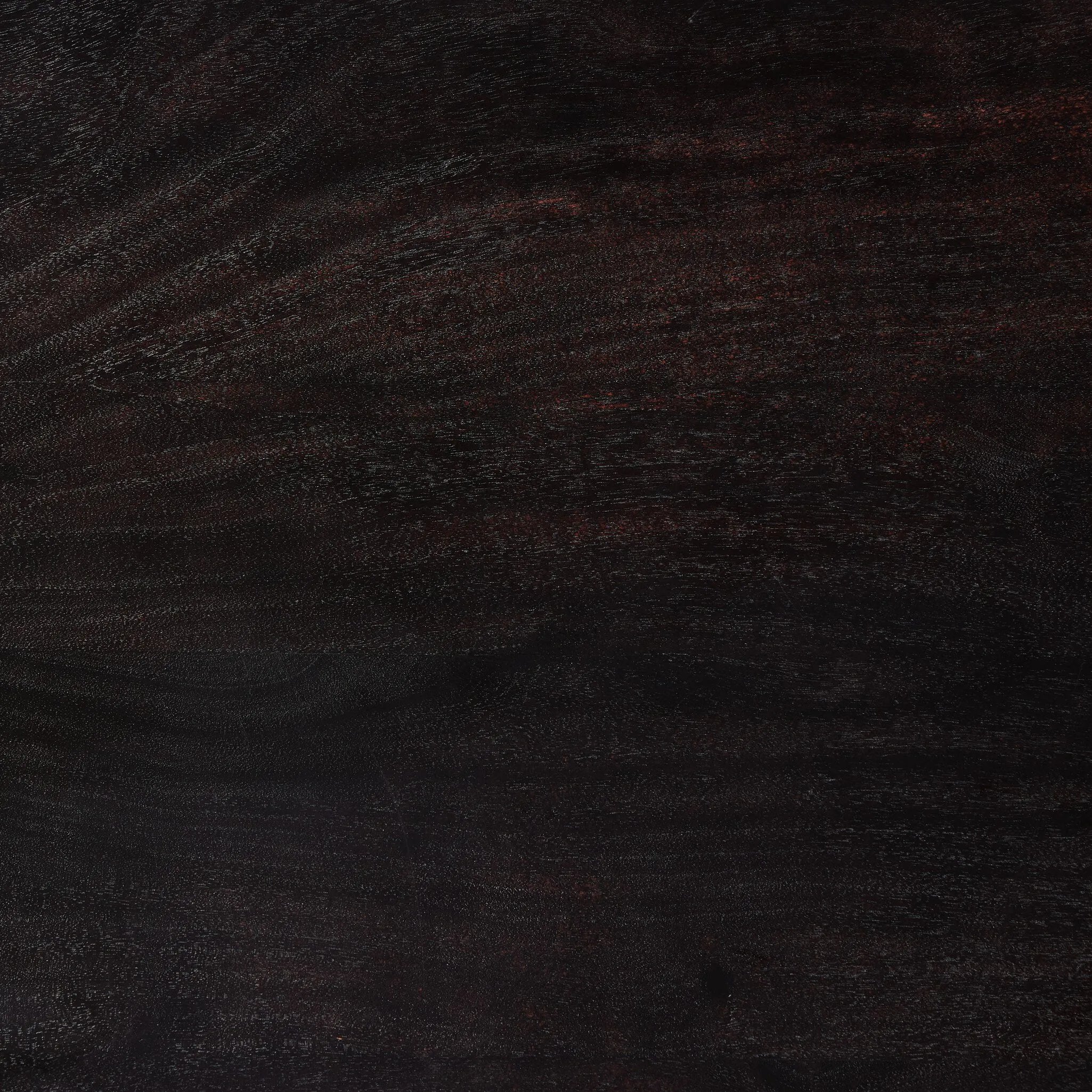 Featuring Lorik Worn Black Acacia Writing Desk by Four Hands at Amethyst Home. Wabi Sabi-inspired and designed with a clean, bold shape. This rustic desk features a modernized shape crafted from worn acacia wood. Designed with cylindrical legs that are both angled and tapered for added movement. Built-in, hidden pencil drawers keep the focus on the natural gra. Amethyst Home provides interior design, new home construction design consulting, vintage area rugs, and lighting in the Dallas metro area.