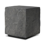 Featuring Lucius Smooth Black Concrete End Table by Four Hands at Amethyst Home. Cast black concrete features heavily textured sides that resemble natural slate, paired with a smoothed tabletop.Collection: ChandlerColors: Smooth Black Concrete ,Textured Black ConcreteMaterials: Concrete Weight: 52.91 lbs. Amethyst Home provides interior design, new home construction design consulting, vintage area rugs, and lighting in the Newport Beach metro area.