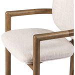 Featuring Madeira Dover Crescent Dining Chair by Four Hands at Amethyst Home. A three-leg format dining chair, streamlining a traditional shape with a touch of intrigue. Tubular framework pairs with curves and a barrel back, bringing a softness to the overall look and design.
Collection: IrondaleColors: Dover Crescent ,Desert OakMaterials: 71%Vi, 17%Pl, 12%Li ,Solid OakOverall . Amethyst Home provides interior design, new construction, custom furniture, and area rugs in the Kansas City metro area.