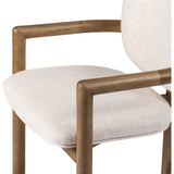 Featuring Madeira Dover Crescent Dining Chair by Four Hands at Amethyst Home. A three-leg format dining chair, streamlining a traditional shape with a touch of intrigue. Tubular framework pairs with curves and a barrel back, bringing a softness to the overall look and design.
Collection: IrondaleColors: Dover Crescent ,Desert OakMaterials: 71%Vi, 17%Pl, 12%Li ,Solid OakOverall . Amethyst Home provides interior design, new construction, custom furniture, and area rugs in the Kansas City metro area.